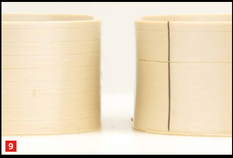 figure_9 Length accuracy achieved by Bond3D’s shrink compensation, as compared to the ISO 2768 standard for manufacturing tolerances – coarse (c) and medium (m) – and the DIN 16742 Plastic moulded part tolerances for position tolerances.